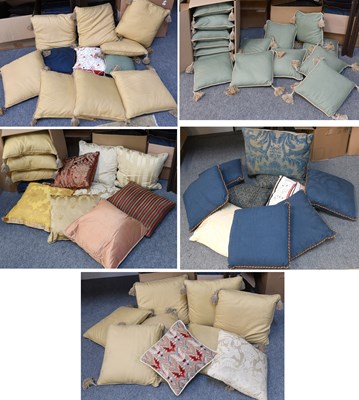 Lot 1038 - A Collection of Cushions in various colours...