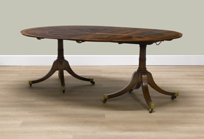 Lot 275 - A George IV Mahogany, Satinwood-Crossbanded...