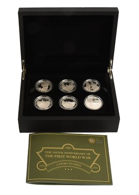 Lot 337 - First World War, Outbreak Silver Proof Six...
