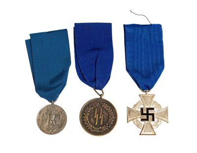 Lot 43 - Three Second World War German Medals ,...