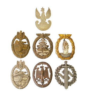 Lot 48 - Five Second World War German Copy Awards,...