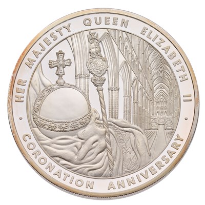 Lot 288 - UK, Silver Proof 5oz Ten Pounds 2013, struck...