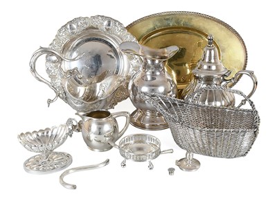 Lot 158 - A Collection of Assorted Silver and Silver...