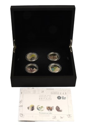 Lot 399 - Royal Mint, A Portrait of Britain Coin Set...
