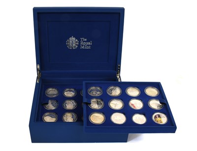 Lot 384 - Queen's Diamond Jubilee Silver Proof...