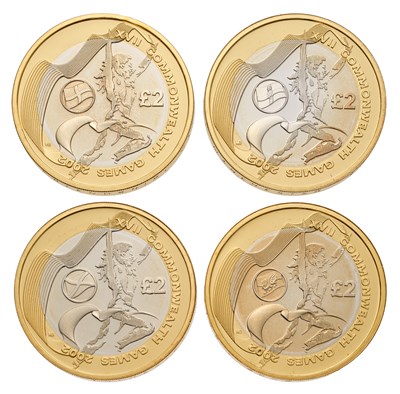 Lot 422 - Manchester Commonwealth Games Silver Proof Set...