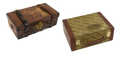 Lot 406 - An Early 20th Century Leather Cartridge Case,...