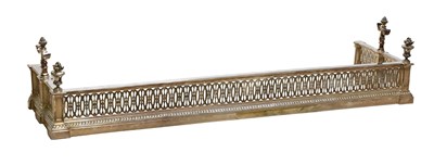 Lot 313 - A George III-Style Polished Chrome Steel...