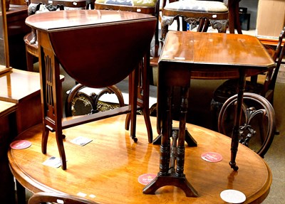 Lot 1195 - An Edwardian Mahogany Sutherland Table,...