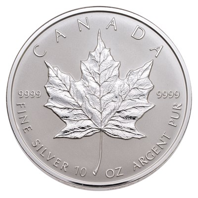 Lot 306 - Canada, Fine Silver Proof 10oz Coin 1998, $50...