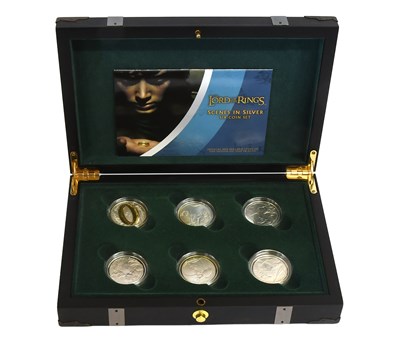 Lot 428 - The Lord of the Rings, 'Scenes in Silver'...