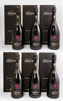 Lot 3013 - Lanson Extra Age NV Brut Champagne (six bottles)
