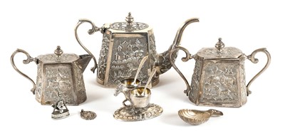 Lot 103 - A Collection of Assorted Silver, including a...