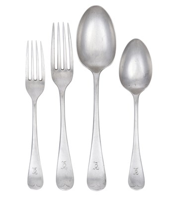 Lot 2044 - A George V Silver Table-Service