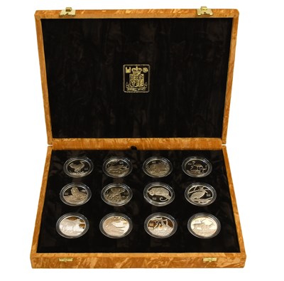 Lot 351 - Royal Mint, The Exotic Wildlife of Africa Coin...