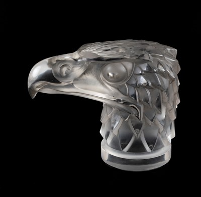 Lot A René Lalique Tete D'aigle Car Mascot Eagle...