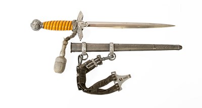 Lot 342 - A Second World War German Luftwaffe Dagger,...