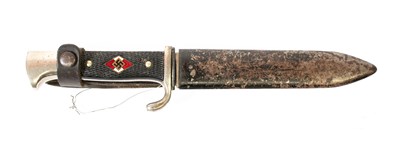 Lot 345 - A Second World War German HJ Knife, the 13.5cm...