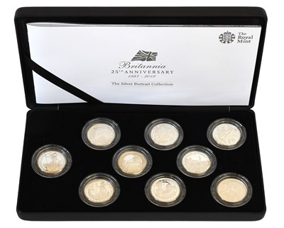 Lot 364 - Royal Mint, Britannia Silver Portrait...