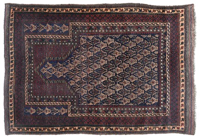 Lot 179 - Dokhtor-i-Ghazi Baluch Prayer Rug West...