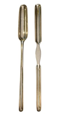 Lot 94 - A George III Silver Marrow-Scoop, by William...
