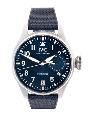 Lot 2392 - IWC: A Good Stainless Steel "Jumbo" Size Seven...