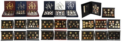 Lot 240 - 26x UK Proof Sets, comprising: 1987, 1987...