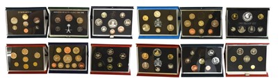 Lot 277 - Assorted World Proof Sets, 12 in total to...