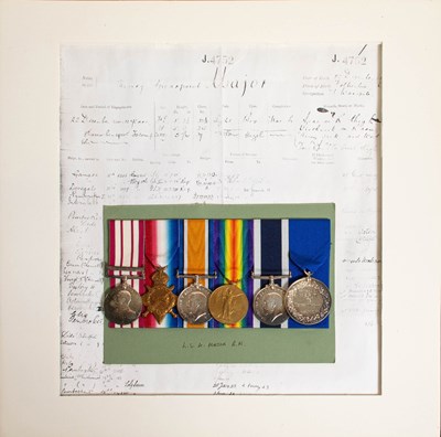 Lot 53 - A First World War Royal Navy Long Service...
