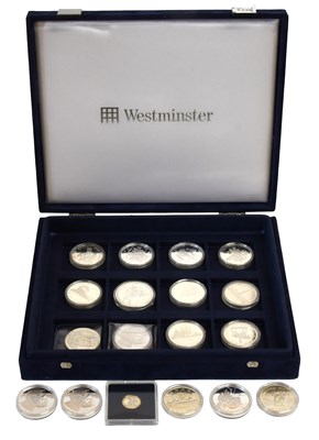 Lot 304 - Canada, Assorted Silver Coins, 18 in total,...