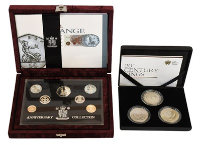 Lot 403 - Royal Mint, 20th Century Kings Silver Three...