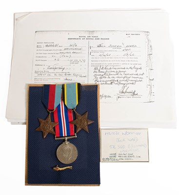 Lot 55 - A Second World War Group of Three Medals,...