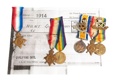 Lot 56 - Two First World War Pairs, each comprising...