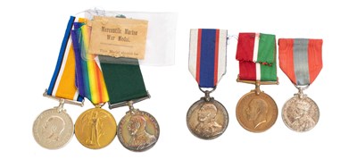 Lot 57 - A First World War Pair, comprising British War...