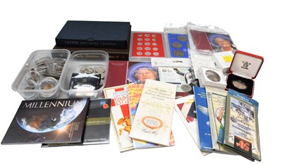 Lot 75 - Mixed British and World Coins, to include a...