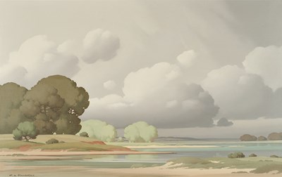 Lot 516 - Pierre de Clausade (1910-1976) French "Nuages...