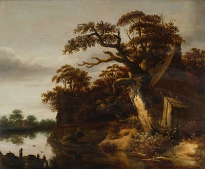 Lot 1069 - Attributed to Roelof van Vries (circa 1630 -...