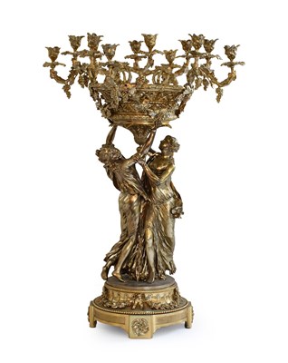 Lot 322 - A Gilt-Metal Centrepiece, in Louis XVI style,...