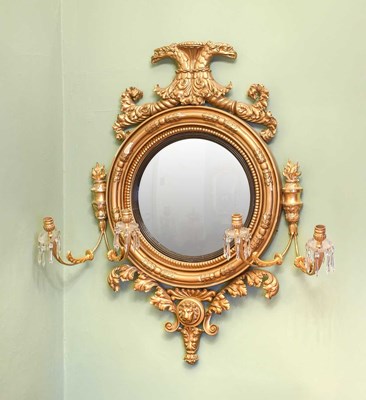 Lot 287 - A George IV Style Giltwood and Gesso Wall...