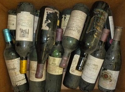 Lot 660 - Chateau du Grand Bes 1997; Chateauneuf du Pape 1988 (x2); Chateau Saint Pierre 1989; Chateau...