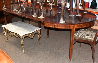 Lot 1185 - A Mahogany D-end Dining Table, 19th century,...