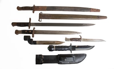 Lot 378 - A British Pattern 1888 Mk.I Type 2 Bayonet,...