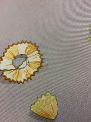 Lot 2053 - Hermès Silk Scarf, A Vos Crayons Designed by...