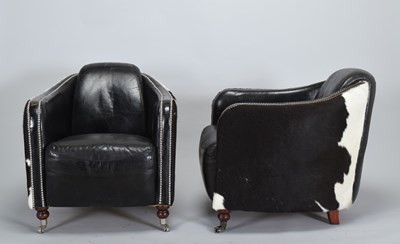 Lot 195 - Animal Furniture: A Pair of Leather and...