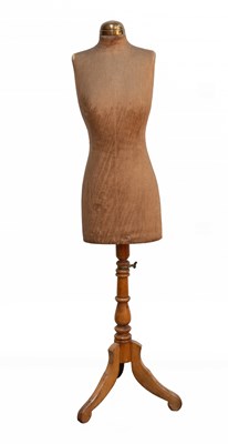 Lot 2033 - Early 20th Century Mannequin on Tripod Base,...