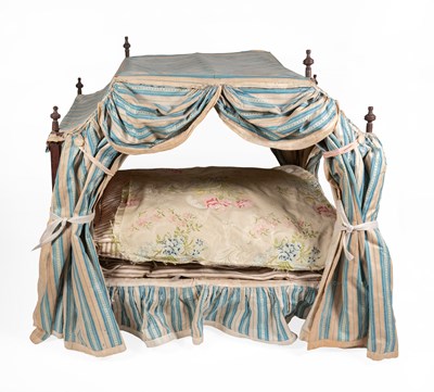 Lot 2037 - Early 19th Century Mahogany Dolls Four Poster...