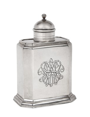 Lot 2003 - A George I Silver Tea-Caddy
