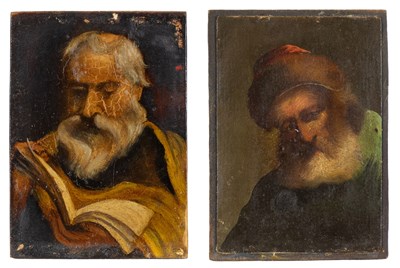 Lot 1091 - Manner of Jan Leivens (1607-1674) Head and...
