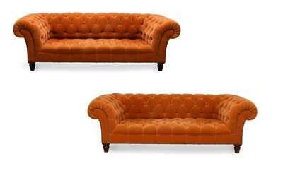 Lot 316 - A Pair of George Smith Ltd Handmade...