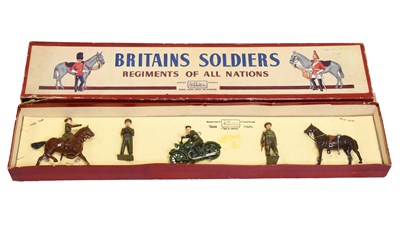Lot 3273 - Britains 1907 British Army Staff Officers (Active Service)